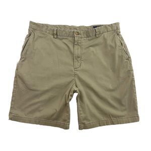Vineyard Vines Shorts Mens 40 Tan Khaki Chino 7" Breaker Cotton Stretch Casual